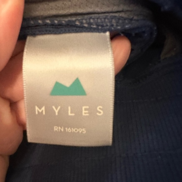 Myles Apparel Skyline Heavyweight Fleece Joggers Navy Blue Size Small - Picture 5 of 9